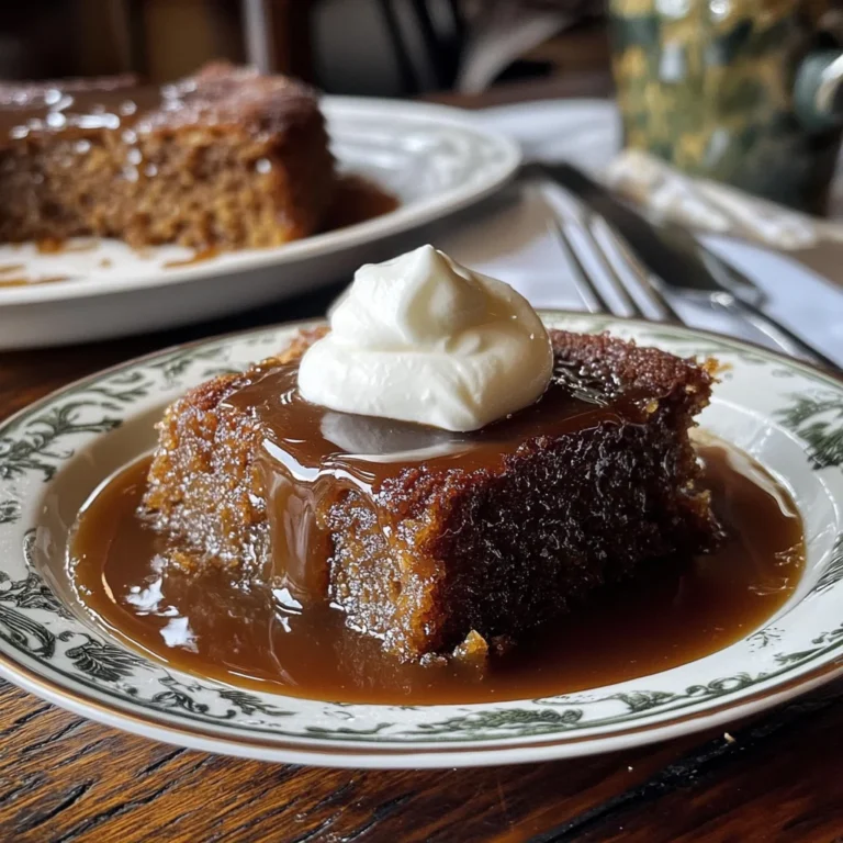 Sticky Toffee Pudding