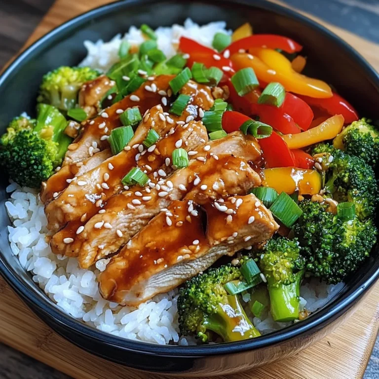 Teriyaki Chicken & Veggie Rice Bowl