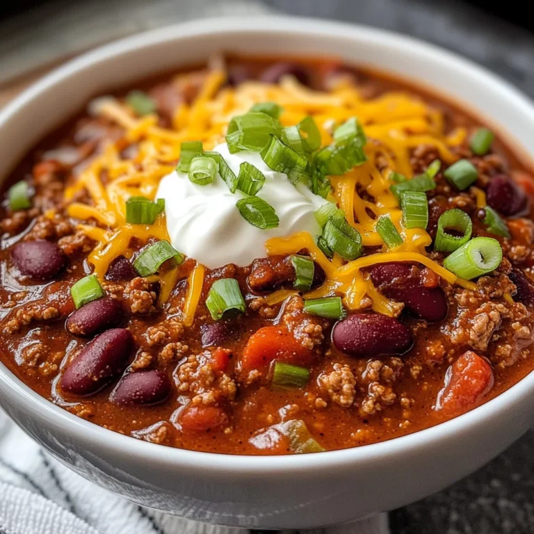 The Best Chili Recipe
