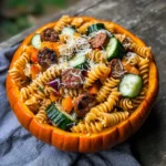 UpChuckin' Pumpkin Loaded Pasta Salad
