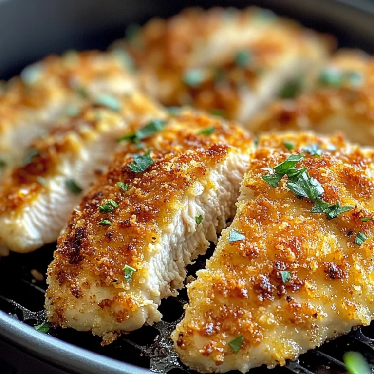 Air Fryer Parmesan Crusted Chicken