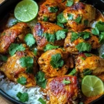 Baked Coconut Chili Chicken Thighs