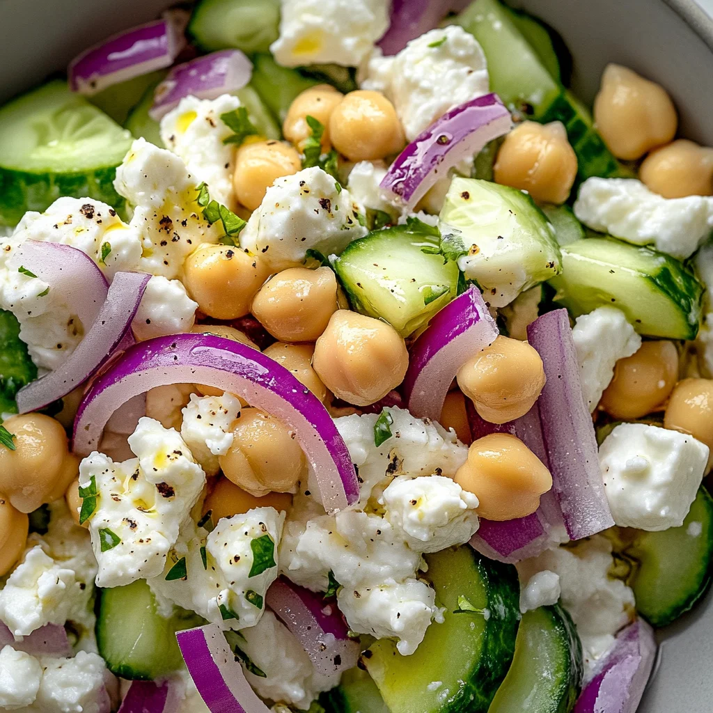 Cottage Cheese and Chickpea Salad: A Refreshing and Protein-Packed Delight