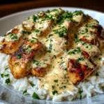 Creamy Smothered Chicken Rice
