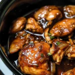 Crockpot Bourbon Chicken