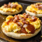 English Muffin Breakfast Pizzas