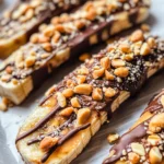 Frozen Banana Snickers