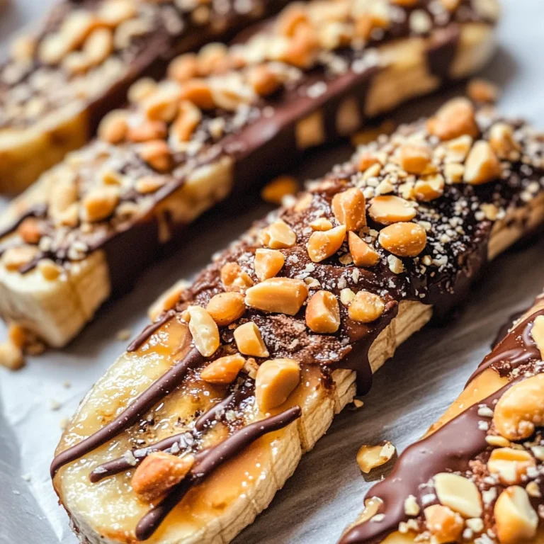 Frozen Banana Snickers