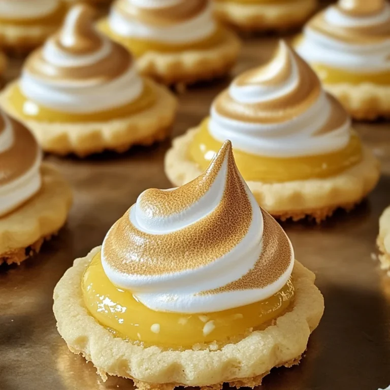 Lemon Meringue Pie Cookies Recipe