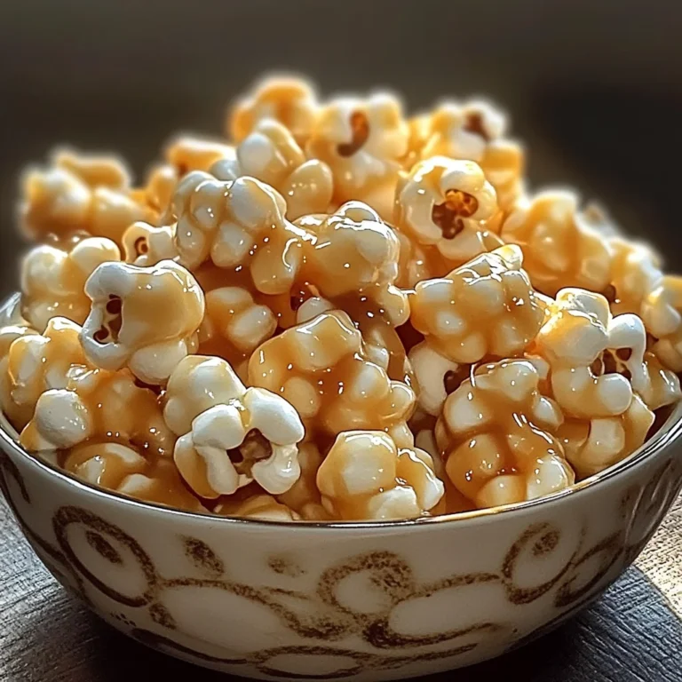 Marshmallow Caramel Corn