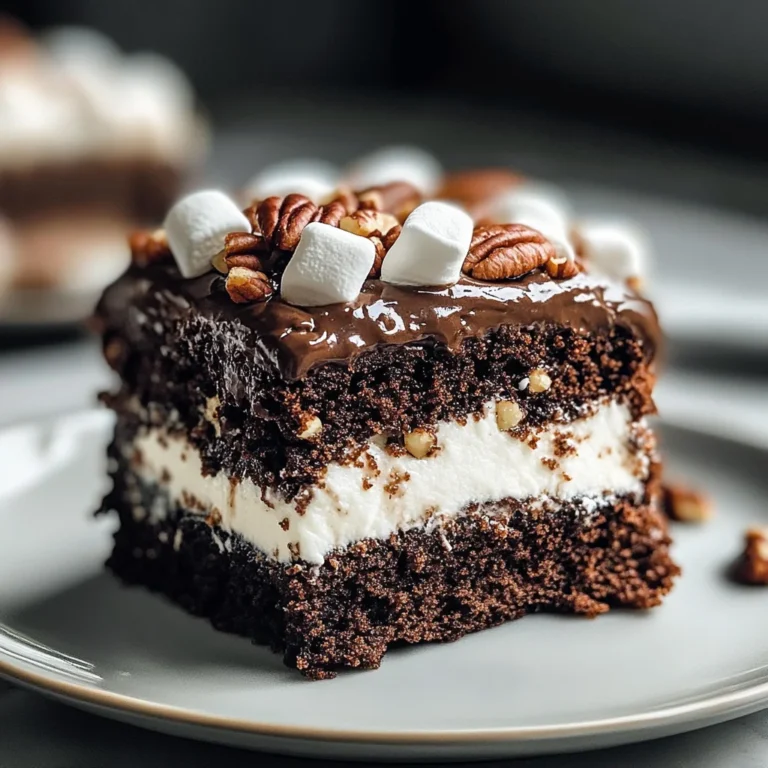 Mississippi Mud Cake