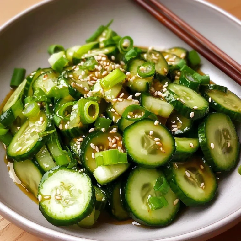 Spicy Cucumber Salad