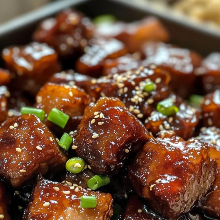 Sticky Chinese beef belly