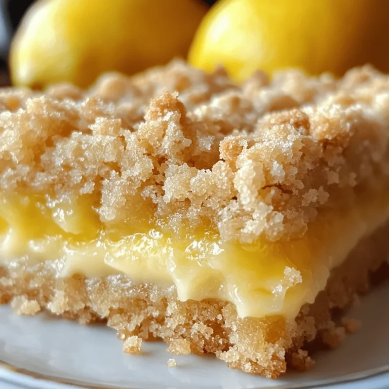 Sugar Cookie Lemonade Crumble