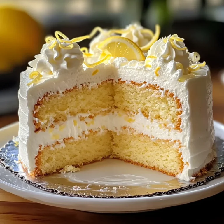 Top 1 Italian Lemon Cream Cake : Irresistible and Luscious