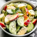 Apple Cucumber Salad With Creamy Yogurt Dressing Recipe