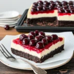 Black Forest Cheesecake Bars