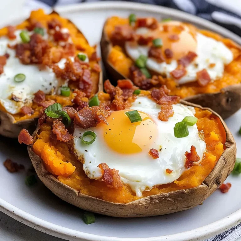 Breakfast Sweet Potato