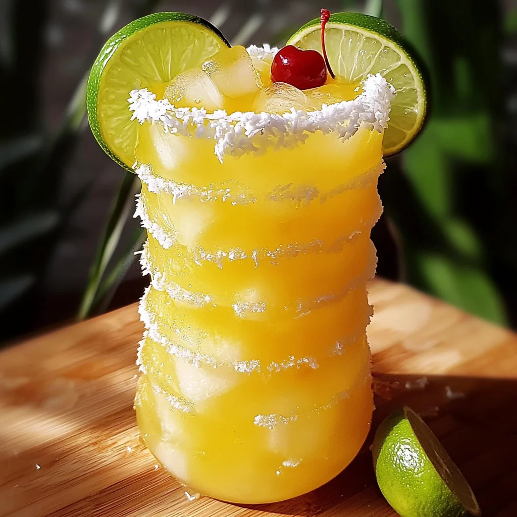 Non Alcoholic Piña Colada Punch