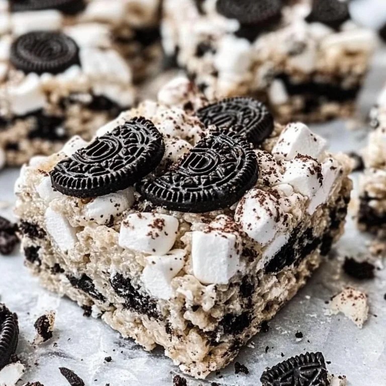 Oreo Rice Krispies Treats