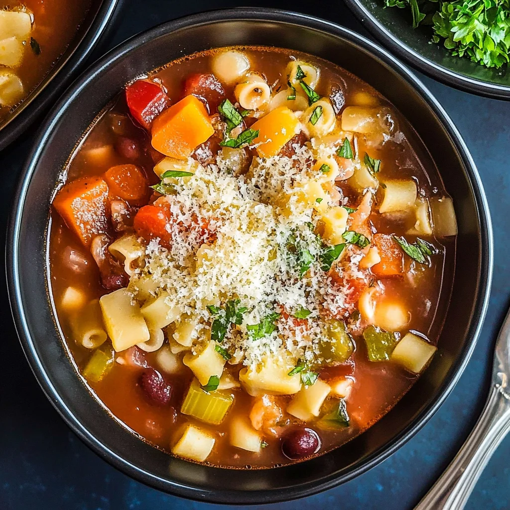 Slow Cooker Minestrone Soup