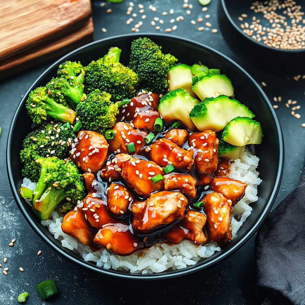 Sticky Chicken Rice Bowls Recipe: A Flavor-Packed, Quick Meal for Any Occasion
