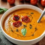 Best Creamy Roasted Garlic Tomato Soup - Alrightwithme