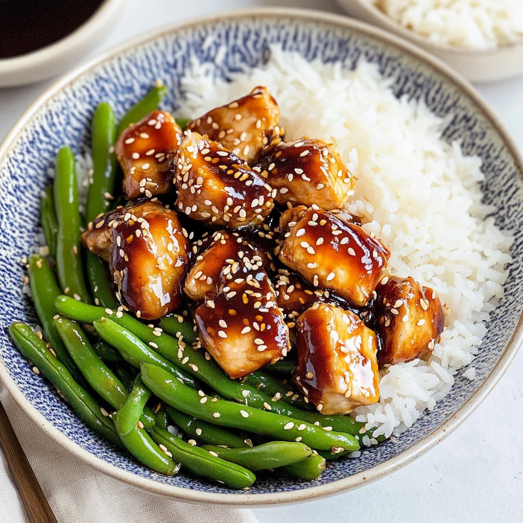 Healthy Sesame Chicken