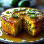 Jalapeño Cornbread with Lime Honey Glaze
