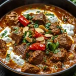 Lamb Kalya with Yogurt and Cream