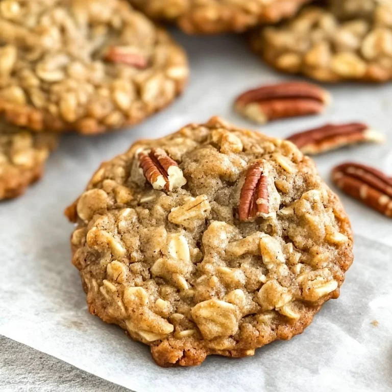 Oatmeal Chai Cookies with Pecans
