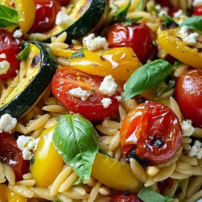 Roasted Vegetable Orzo