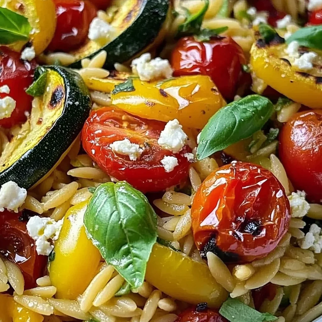 Roasted Vegetable Orzo