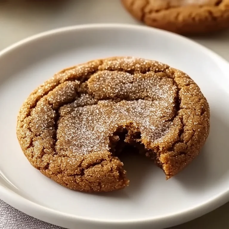 Tasty Chewy Chai Spiced Molasses Cookies