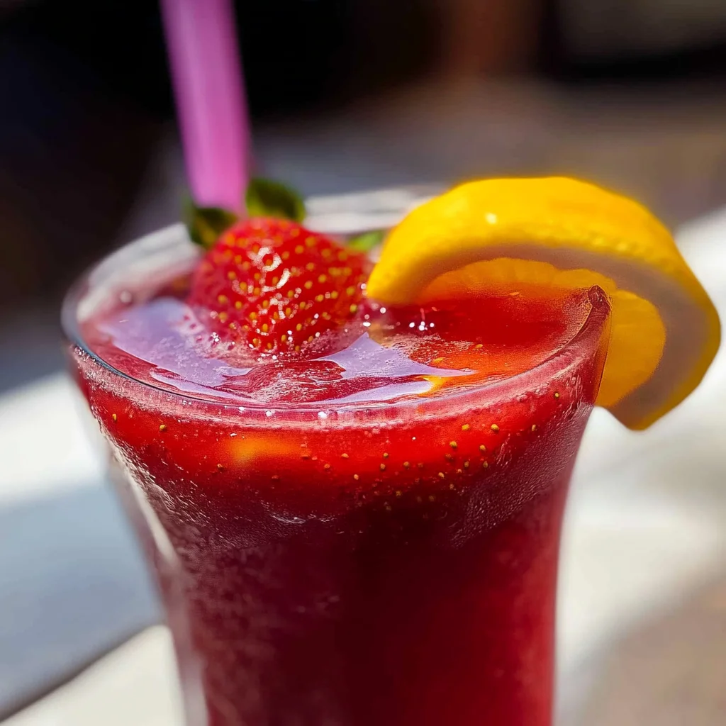 The Best Hibiscus Tea Strawberry-Lemonade Refresher